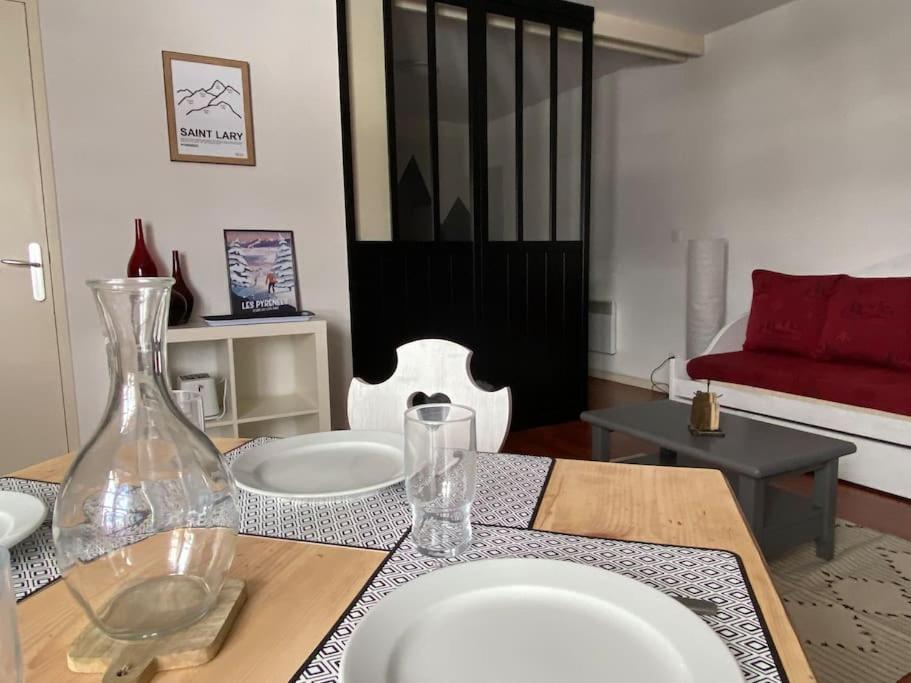 Ferienwohnung Vignec/Saint-Lary - T2 Cosy Avec Balcon & Piscine Exterior foto